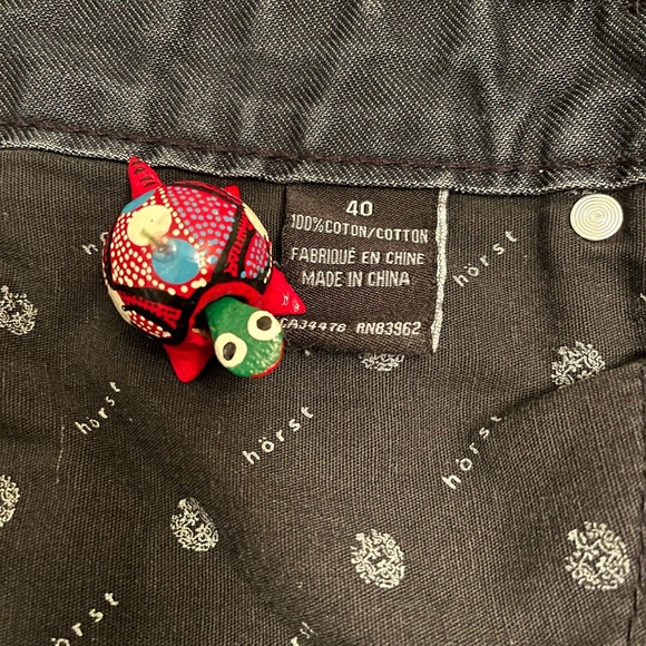 🌴Hörst Textured and Distressed Jeans Mens Size 40 EUC - Picture 6 of 14